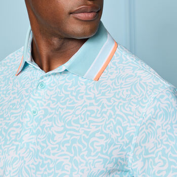 Alternative image of SCRIBBLE TECH JERSEY POLO - Alternate Image 1