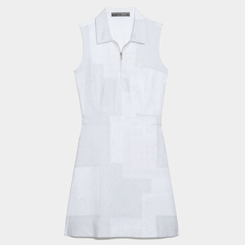 BANDANA 4-WAY STRETCH WOVEN SLEEVELESS DRESS