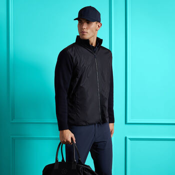 NYLON HYBRID JUMPER JACKET