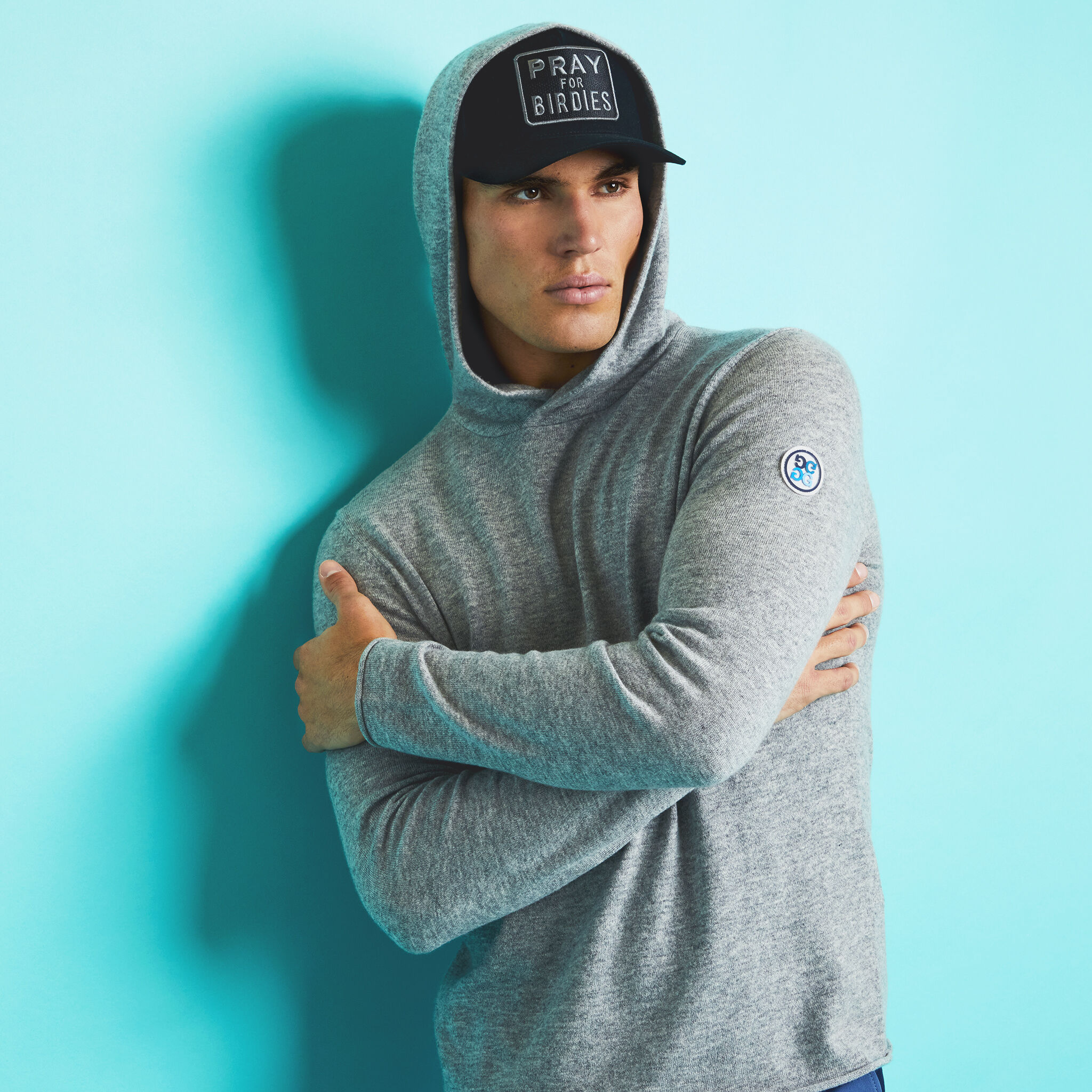 Hooded 2025 cashmere jumper
