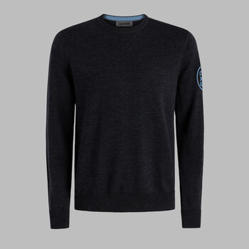 CIRCLE G'S MERINO WOOL CREWNECK JUMPER