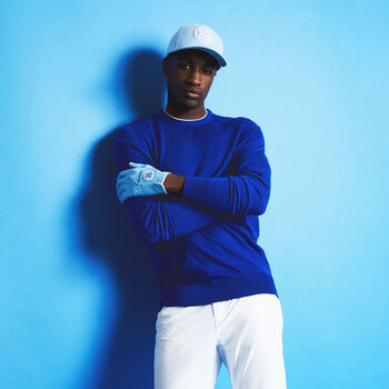 MERINO WOOL BLEND CREWNECK JUMPER