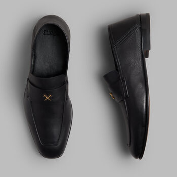 MEN'S METAL TEES LEATHER FLEX LOAFER - Alternate Image 1