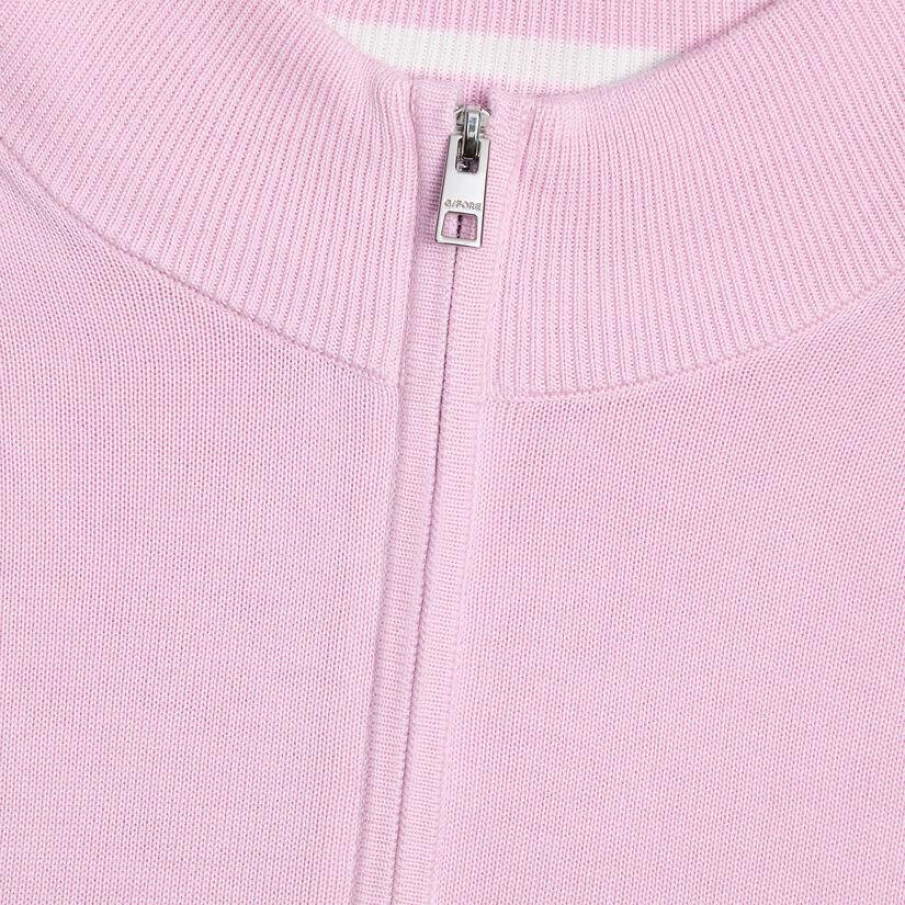 COOLING COTTON 1/4 ZIP JUMPER image number 5