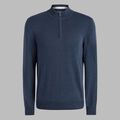 COOLING COTTON 1/4 ZIP JUMPER image number 1