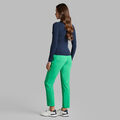 COTTON BLEND LONG SLEEVE KNIT POLO image number 4