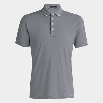 FEEDER STRIPE TECH JERSEY POLO