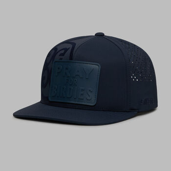 PRAY FOR BIRDIES PATCH PERFORATED DELTA HAT