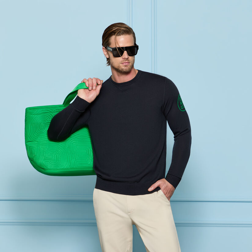 CIRCLE G'S MERINO WOOL CREWNECK JUMPER image number 2