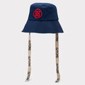 WIDE BRIM STRETCH TWILL BUCKET HAT image number 5