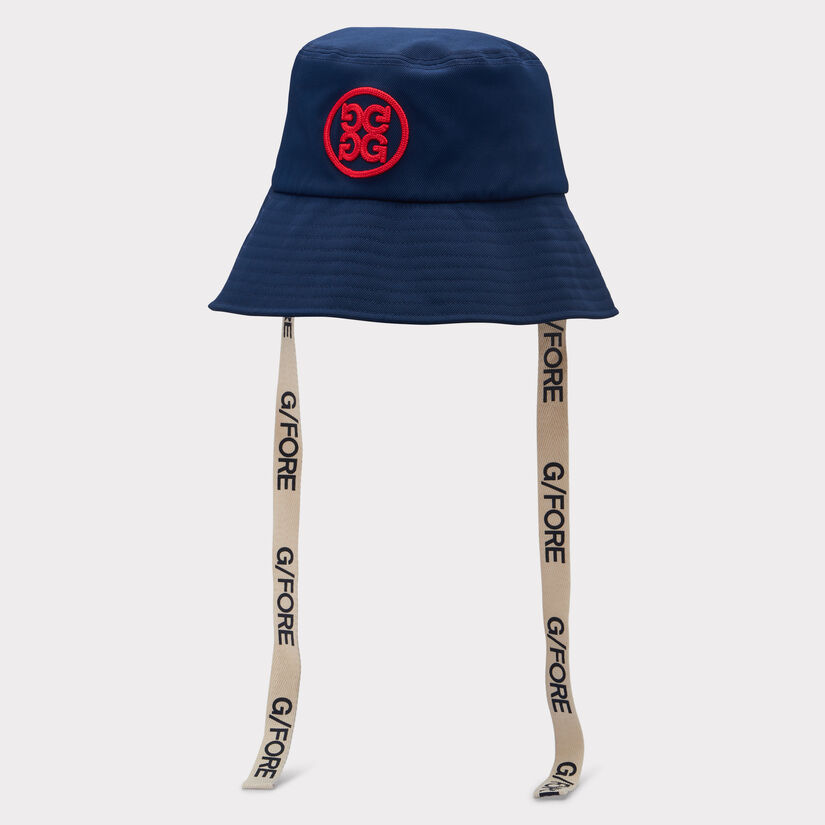 WIDE BRIM STRETCH TWILL BUCKET HAT image number 5
