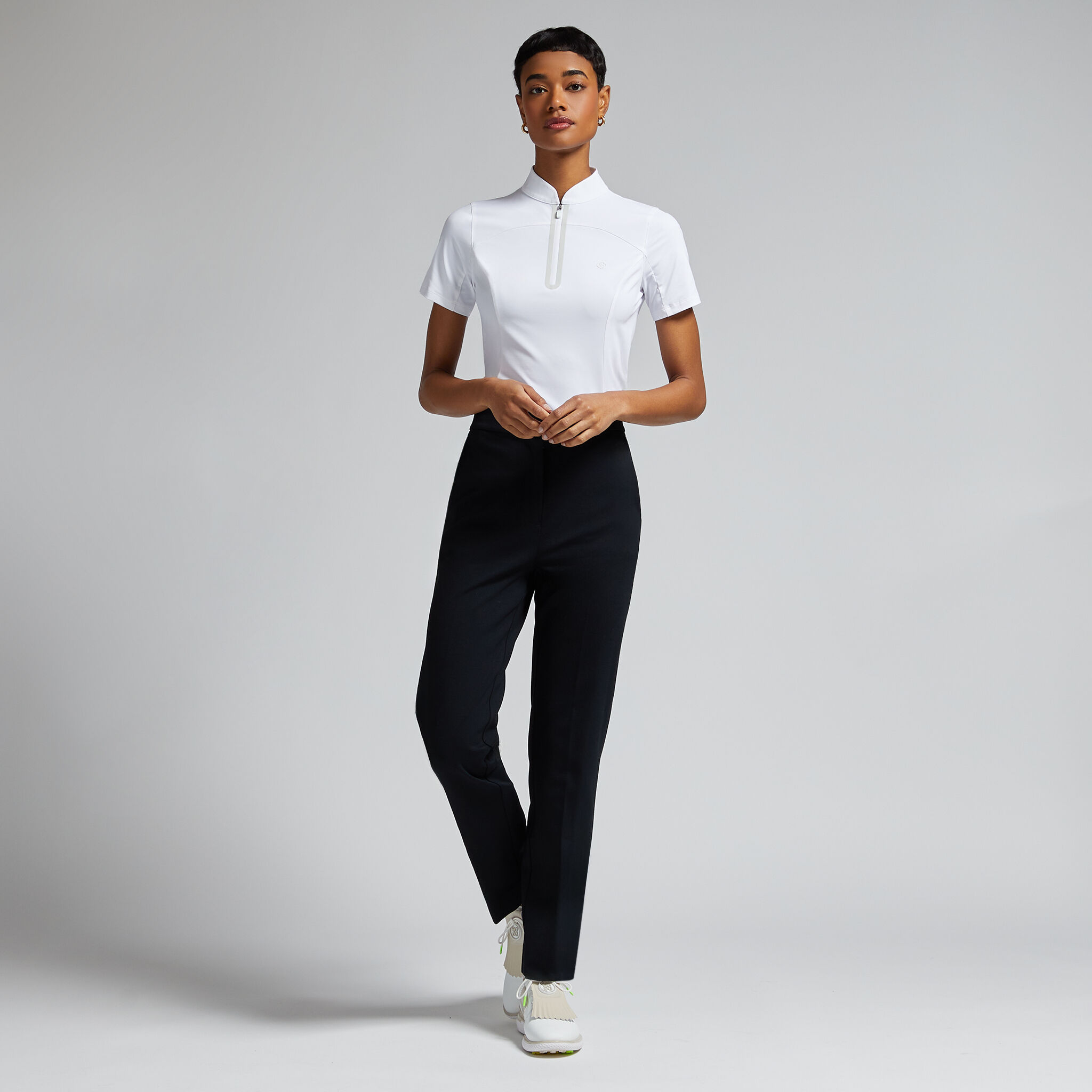 Quarter zip pullover short sleeve deals