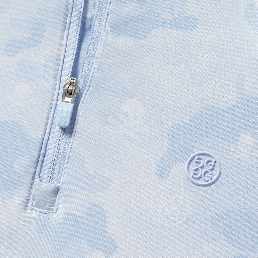 ICON CAMO TECH JERSEY QUARTER ZIP PULLOVER image number 7