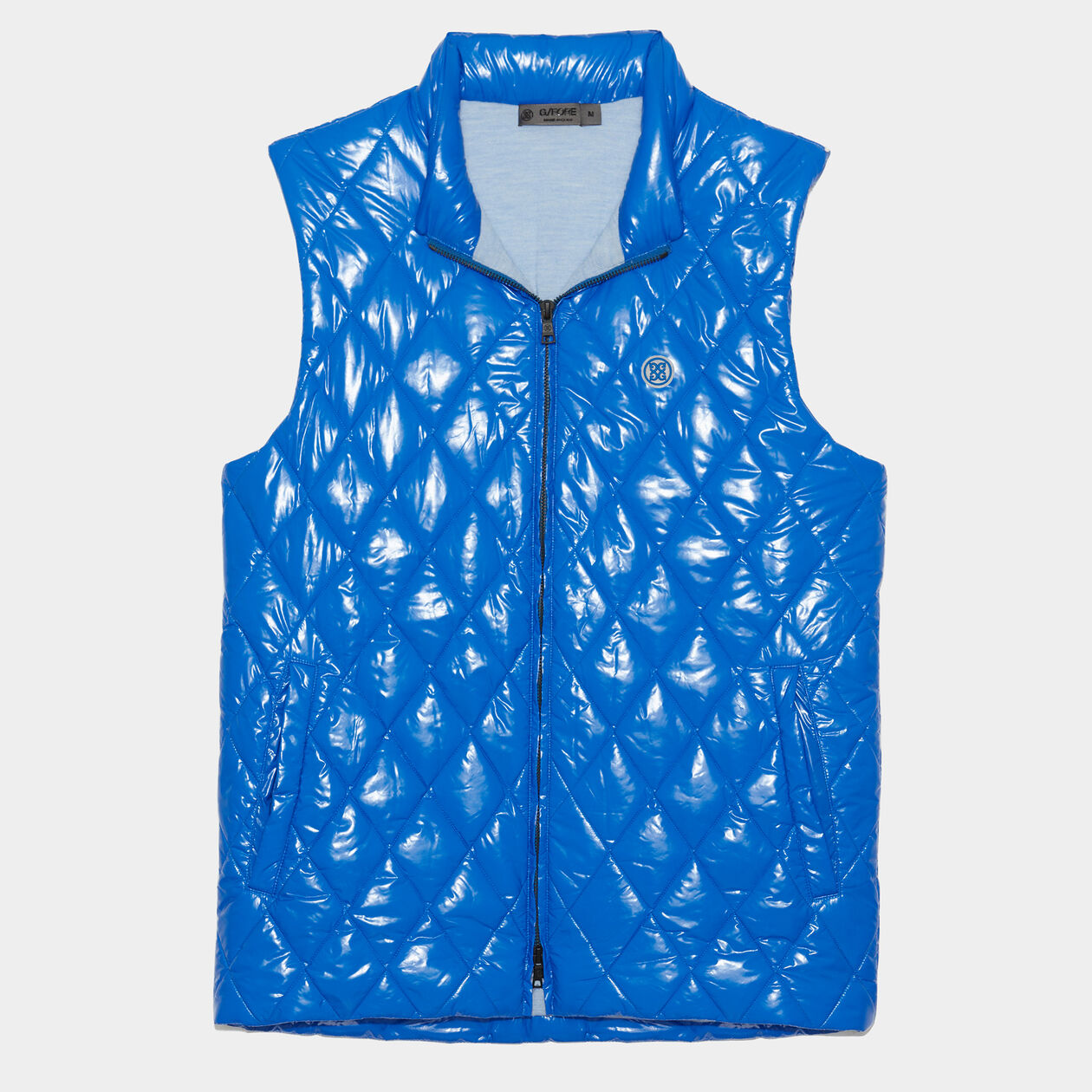 QUILTED COATED NYLON WOOL LINED SLIM FIT PUFFER GILET – G/FORE