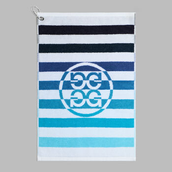 MULTI STRIPE GOLF TOWEL