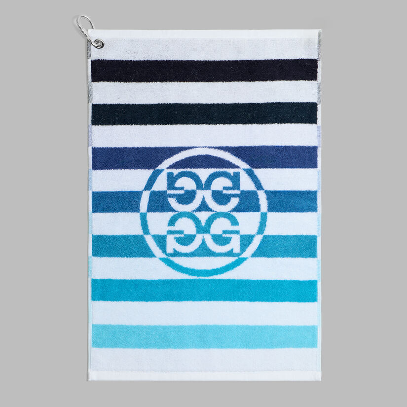 MULTI STRIPE GOLF TOWEL image number 1