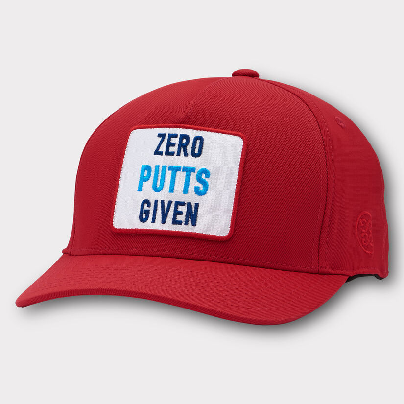 ZERO PUTTS GIVEN STRETCH TWILL SNAPBACK HAT image number 1
