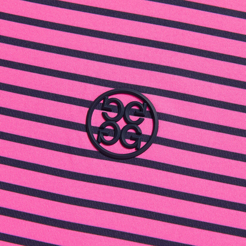 SKULL & T'S 3D BANDED SLEEVE TECH JERSEY POLO image number 6