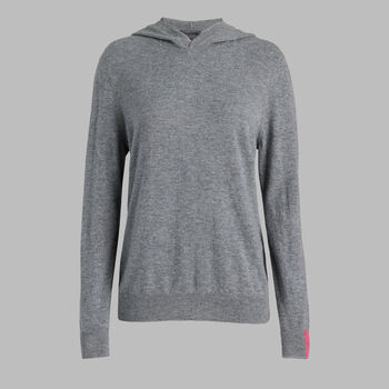 CASHMERE HOODED JUMPER