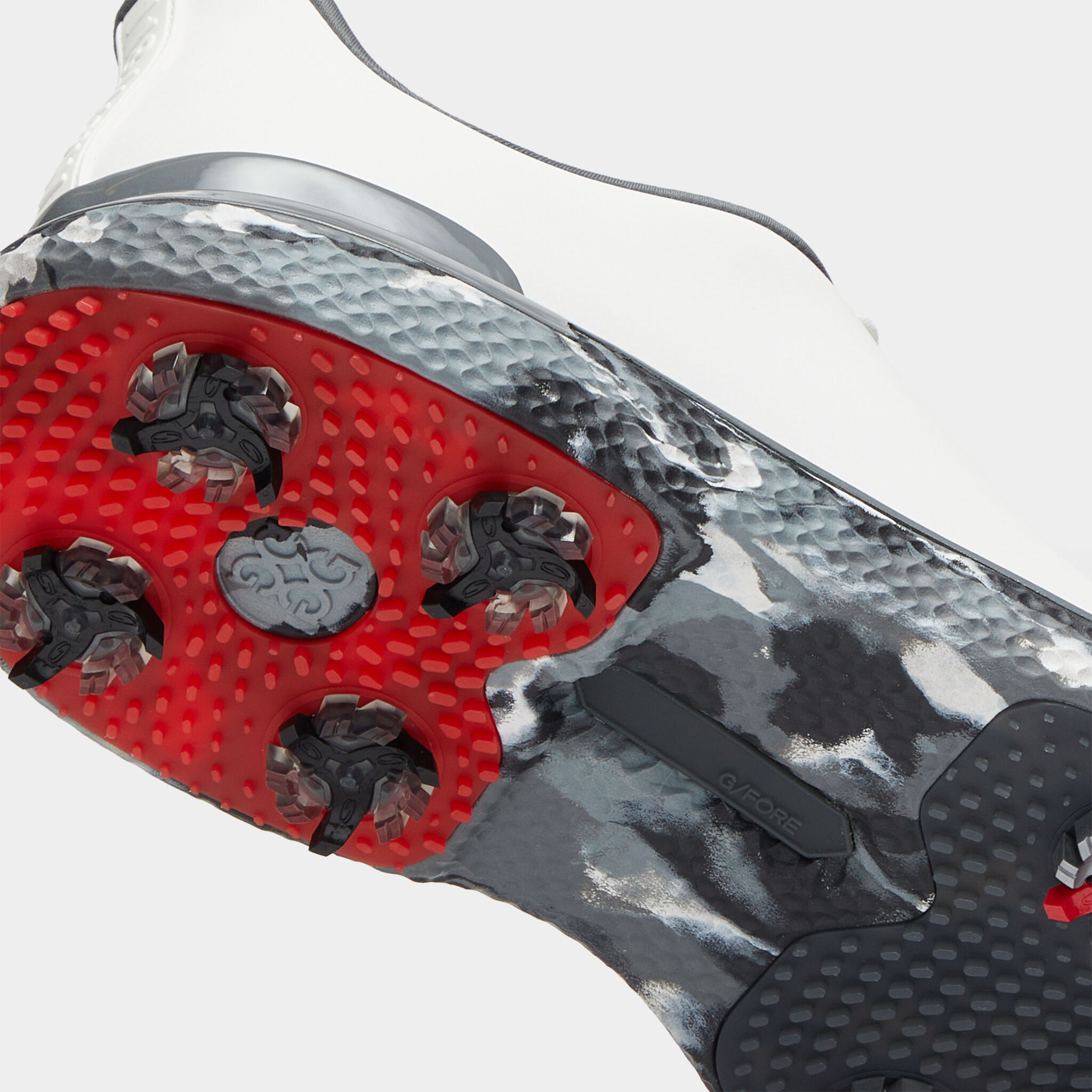 Red bottom golf shoes online