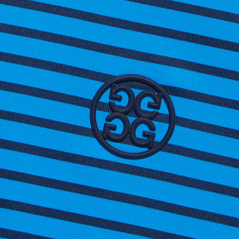 SKULL & T'S 3D BANDED SLEEVE TECH JERSEY POLO image number 6