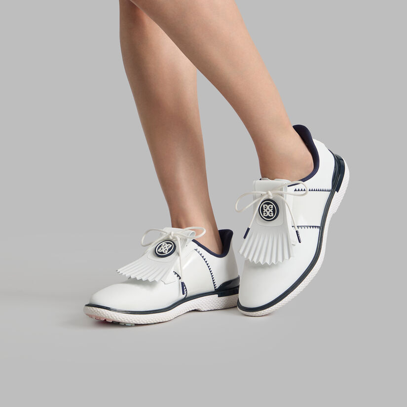 WOMEN'S GALLIVAN2R SIDE STRIPE KILTIE GOLF SHOE image number 7