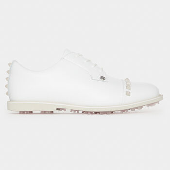 WOMEN'S GALLIVANTER LEATHER STUD CAP TOE GOLF SHOE