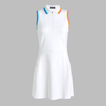 KNOCKOUT A-LINE POLO DRESS