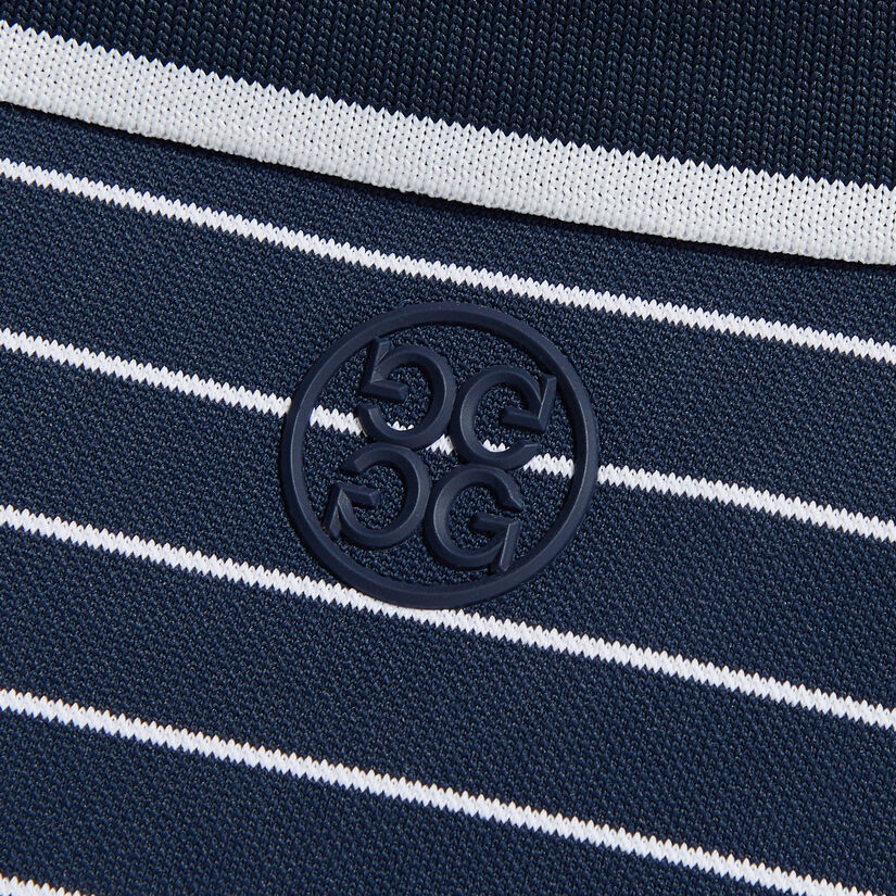 FINE LINE BANDED SLEEVE TECH PIQU&Eacute; POLO image number 6