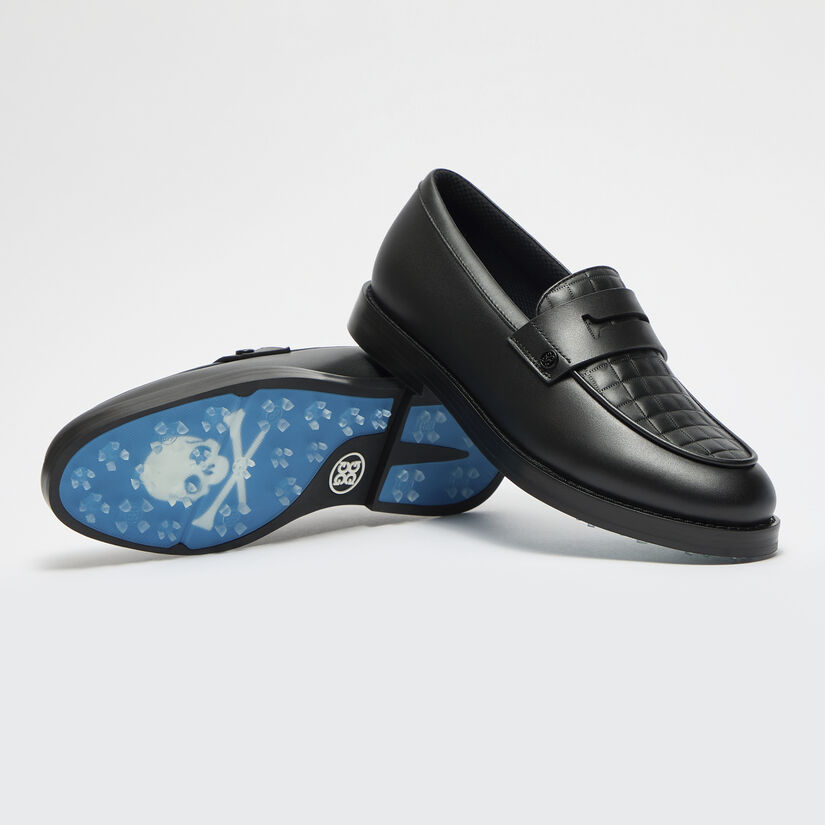 WOMEN'S GALLIVANTER QUILTED LEATHER LUXE SOLE GOLF LOAFER | WOMEN'S ...