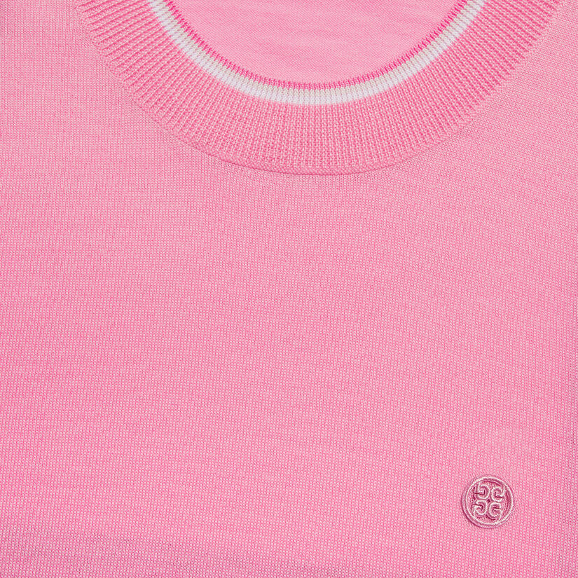 MERINO WOOL SHORT SLEEVE JUMPER image number 5