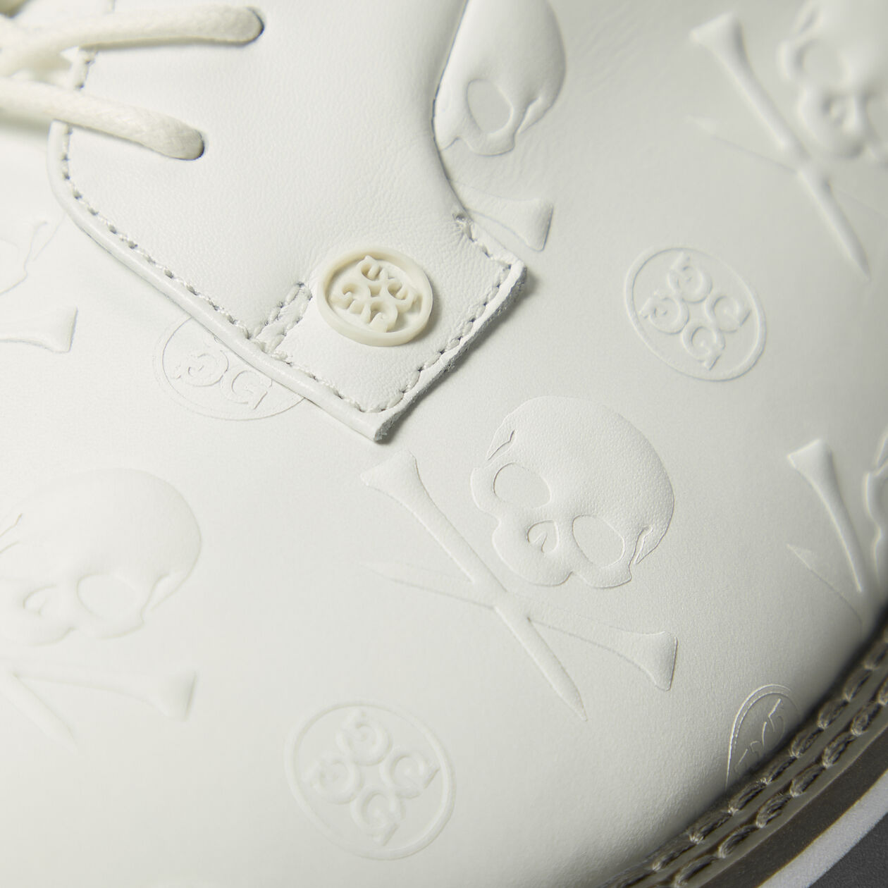 MEN'S GALLIVANTER EMBOSSED SKULL & TEES LEATHER GOLF SHOE | MEN'S GOLF ...