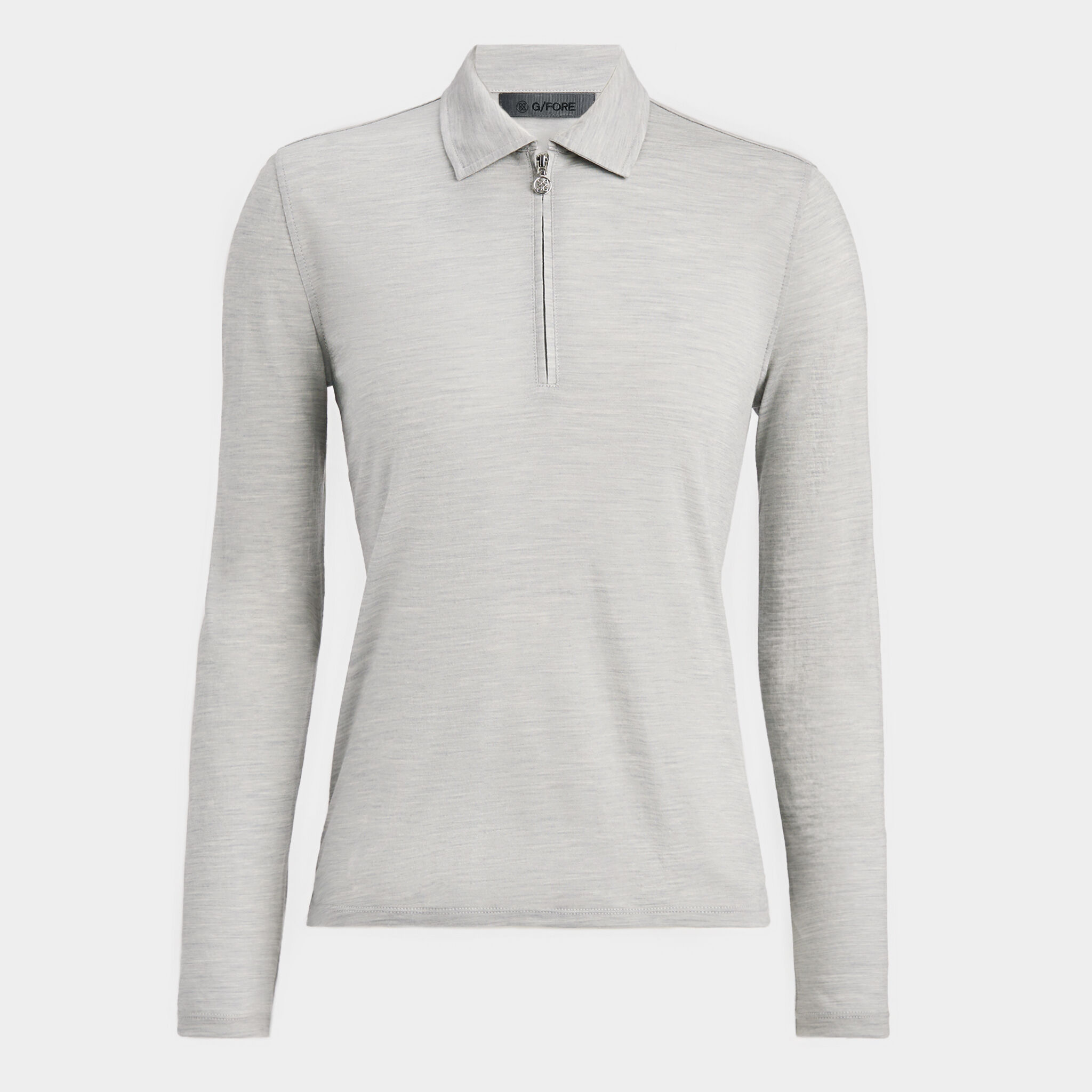 LIGHTWEIGHT TECH PERFORMANCE FINE WOOL LONG SLEEVE POLO WOMEN S
