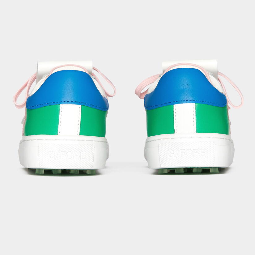 WOMEN'S DURF LEATHER COLOURBLOCK QUARTER G KILTIE GOLF SHOE G/FORE