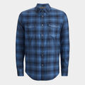 SHADOW PLAID BRUSHED DRESS SHIRT image number 1