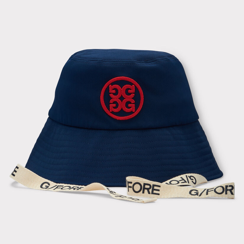 WIDE BRIM STRETCH TWILL BUCKET HAT image number 4