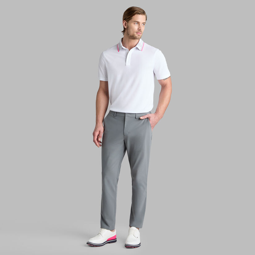 CAMO COLLAR PERFORMANCE PIQU&Eacute; POLO image number 3