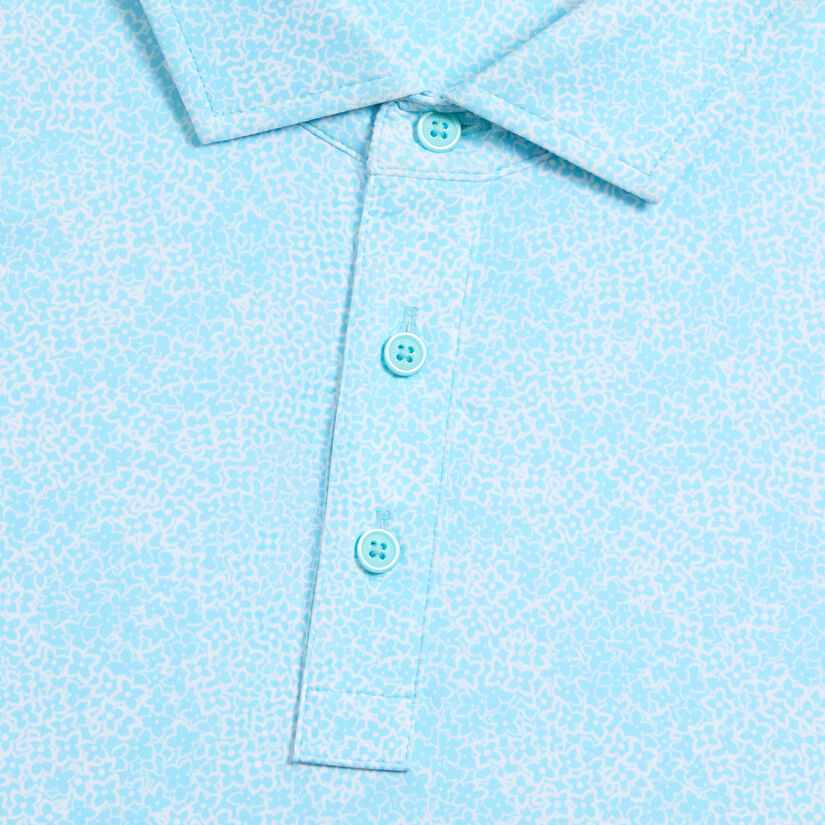 HYDRANGEA TECH JERSEY POLO image number 6