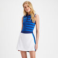 BOLD STRIPE TECH JERSEY SLEEVELESS POLO image number 3