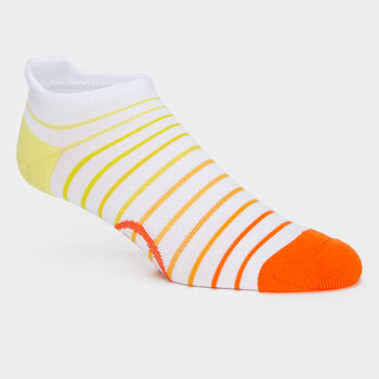 WOMEN'S GRADIENT STRIPE NYLON LOW SOCK