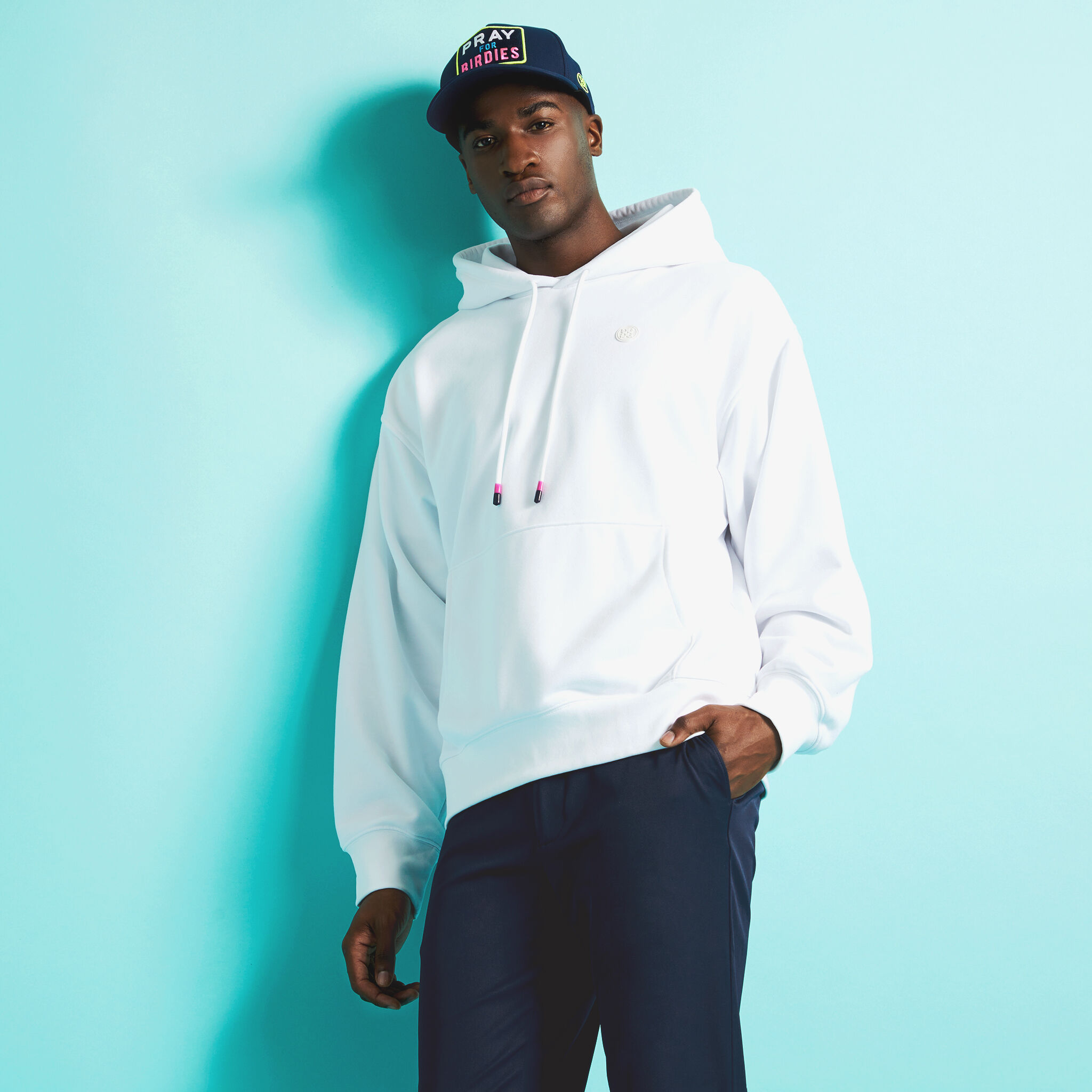 Oversized french terry hoodie online