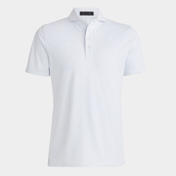 ESSENTIAL TECH PIQUÉ MODERN SPREAD COLLAR POLO