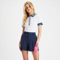LOGO ZIP LIGHTWEIGHT PIQUÉ POLO image number 3