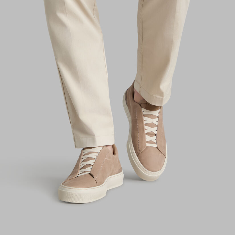 MEN'S ENDEAVOUR SLIP ON LEATHER SNEAKER image number 6