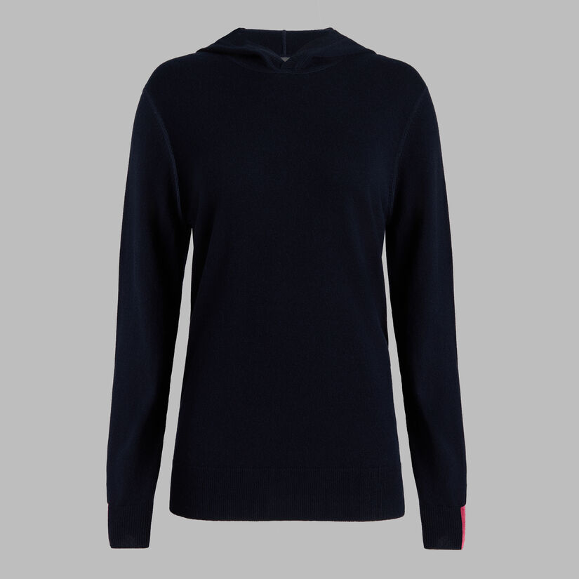 CASHMERE HOODED JUMPER image number 4