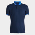 TUX BANDED SLEEVE TECH JERSEY POLO image number 1