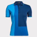 LIGHTWEIGHT COLOUR BLOCK PIQUÉ POLO image number 1