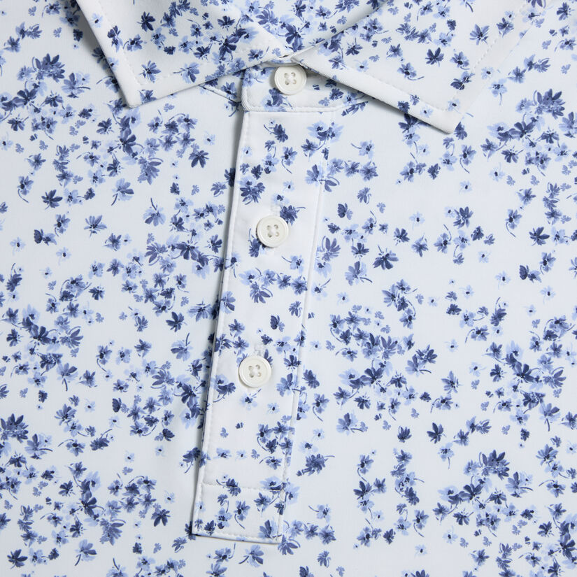 SCATTERED DITZY TECH JERSEY POLO image number 6