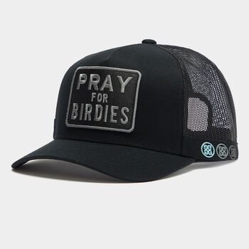 PRAY FOR BIRDIES COTTON TWILL TRUCKER HAT