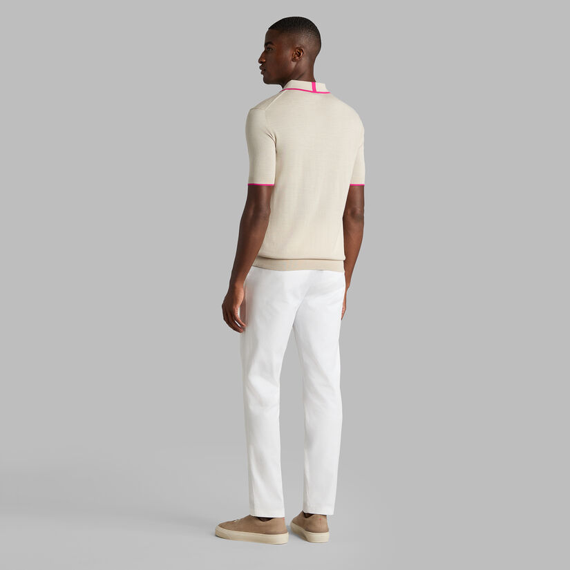 LTD RELEASE MERINO WOOL KNIT JUMPER POLO image number 4